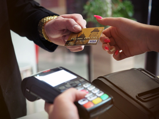 Bankterminal - Kreditkarte