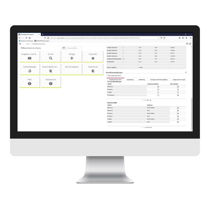 eCOUNT Dokumentenverwaltung - Workflow erstellen