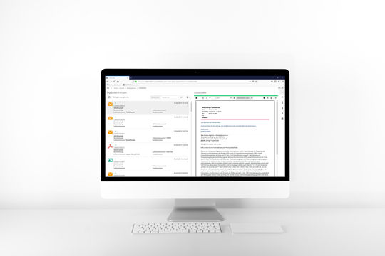 eCOUNT Dokumentenverwaltung - Schriftverkehr
