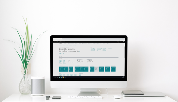 Business Central | Dashboard am Desktop