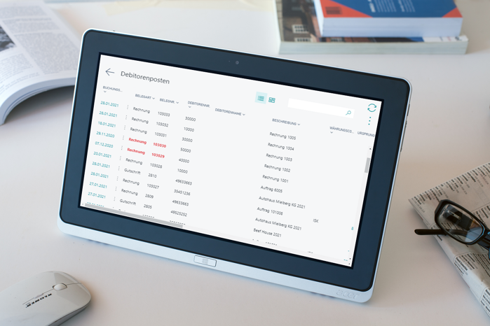Business Central | Mahnungen Debitorenposten