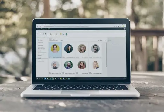 Übersicht der Mitarbeiter/innen in eCOUNT Dynamics NAV 365