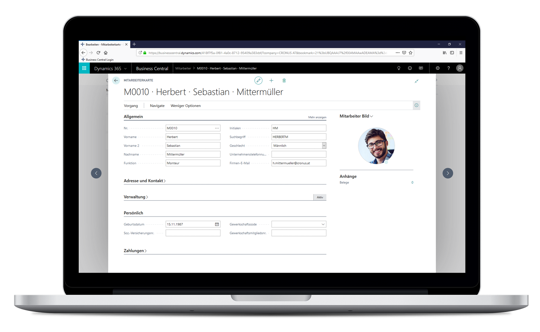 Business Central | Mitarbeiter